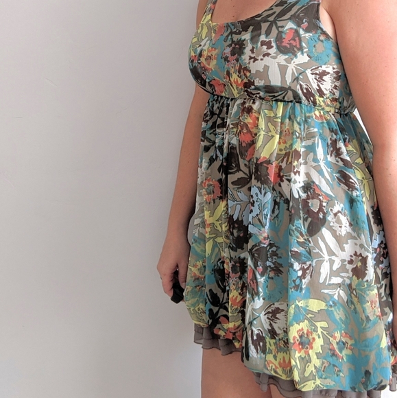 FINAL SALE 🌿FLORAL RUFFLE DRESS🌿 - Picture 7 of 7